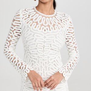 Jonathan Simkhai Mccall Cage Crochet Dress